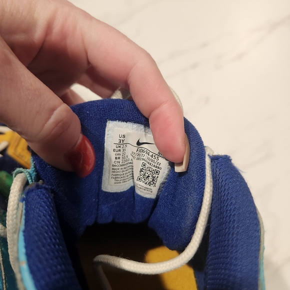 Nike Air More Uptempo PS Kaleidoscope Shoes Size 3Y - Picture 7 of 7